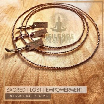 Tensor Ring Set Trio: Sacred, Lost, Empowerment Cubit